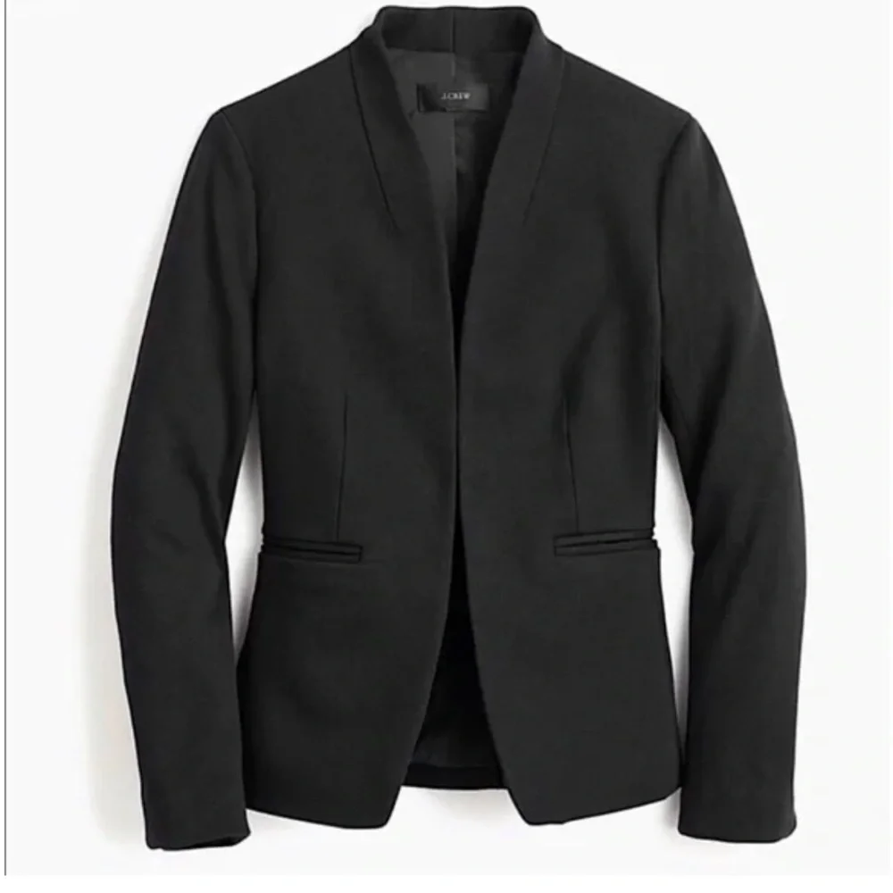 J. Crew 365 Classic Black Jacket. Size 4. Style H2743